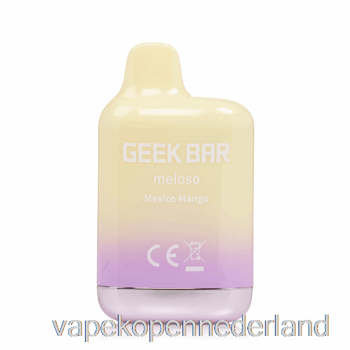 Vape Nederland Geek Bar Meloso Mini 1500 Wegwerp Mexico Mango